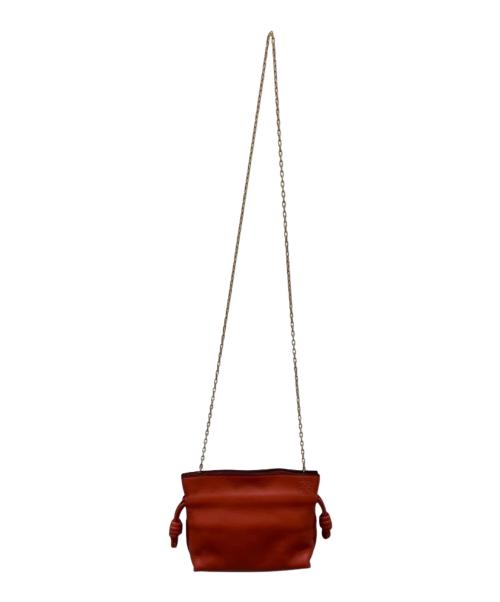 LOEWE（ロエベ）LOEWE (ロエベ) フラメンコクラッチ ナノ オレンジ サイズ:ナノの古着・服飾アイテム