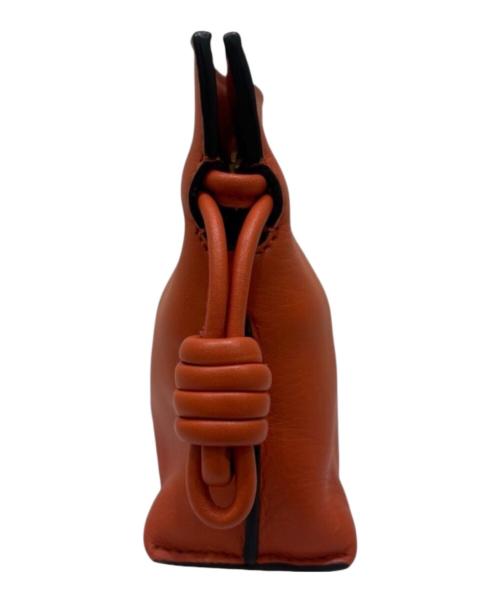 LOEWE（ロエベ）LOEWE (ロエベ) フラメンコクラッチ ナノ オレンジ サイズ:ナノの古着・服飾アイテム