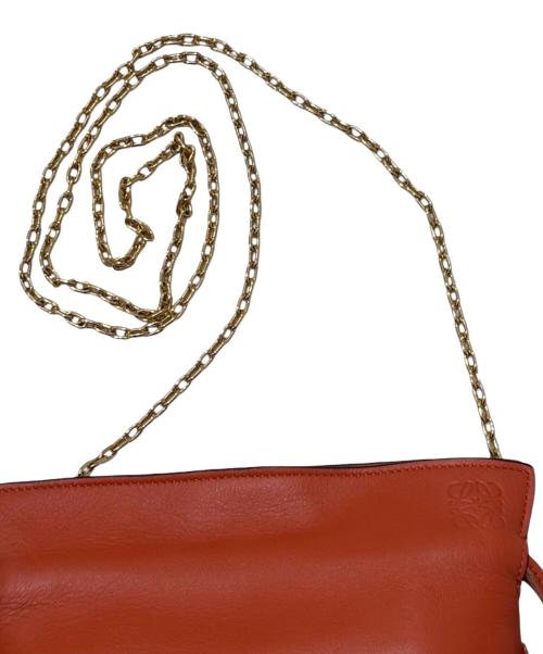 LOEWE（ロエベ）LOEWE (ロエベ) フラメンコクラッチ ナノ オレンジ サイズ:ナノの古着・服飾アイテム