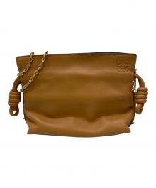 LOEWE（ロエベ）の古着「フラメンコクラッチ ナノ」｜ブラウン