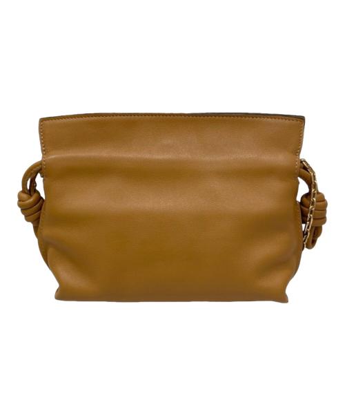 LOEWE（ロエベ）LOEWE (ロエベ) フラメンコクラッチ ナノ ブラウン サイズ:ナノの古着・服飾アイテム