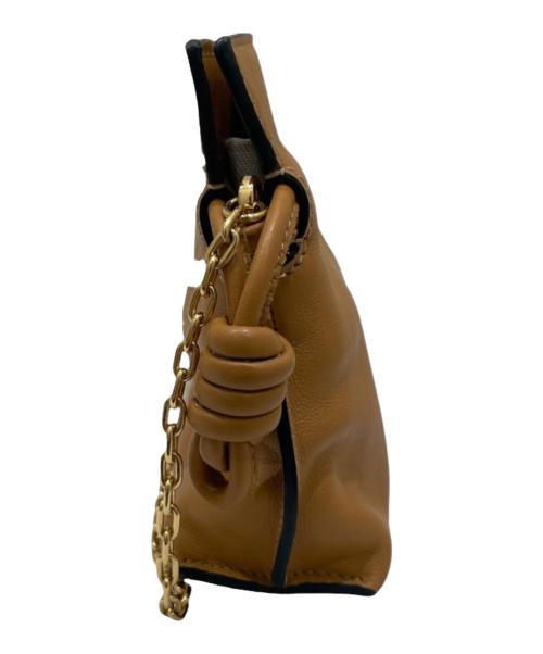 LOEWE（ロエベ）LOEWE (ロエベ) フラメンコクラッチ ナノ ブラウン サイズ:ナノの古着・服飾アイテム