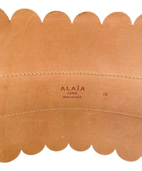 ALAIA（アライア）ALAIA (アライア) コルセットベルト ブラック サイズ:70の古着・服飾アイテム