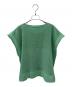 me ISSEY MIYAKE (ミーイッセイ ミヤケ) ノースリーブカットソー グリーン サイズ:Free：15000円