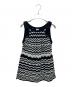 missoni（ミッソーニ）の古着「ノースリーブカットソー」｜ホワイト×ブラック