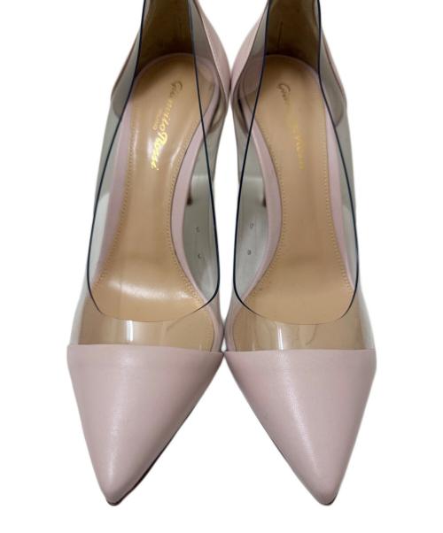 Gianvito Rossi（ジャンヴィト ロッシ）Gianvito Rossi (ジャンヴィト ロッシ) ヒールパンプス ライトピンク サイズ:38の古着・服飾アイテム