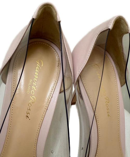 Gianvito Rossi（ジャンヴィト ロッシ）Gianvito Rossi (ジャンヴィト ロッシ) ヒールパンプス ライトピンク サイズ:38の古着・服飾アイテム