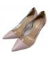 Gianvito Rossi（ジャンヴィト ロッシ）の古着「ヒールパンプス」｜ライトピンク