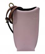 LOEWEロエベ）の古着「GATE POCKET ROSA SUA アナグラム ショルダーバッグ」｜ピンク×オレンジ