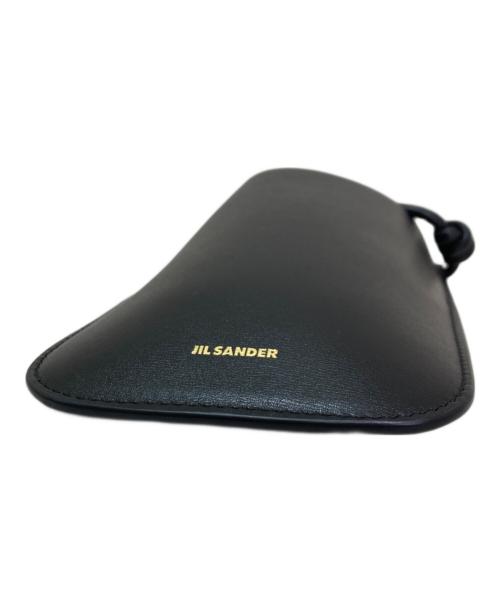 JIL SANDER（ジルサンダー）JIL SANDER (ジルサンダー) GIRO フォンショルダーバッグ ブラックの古着・服飾アイテム
