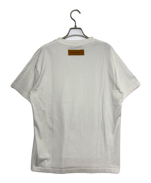 LOUIS VUITTON（ルイ ヴィトン）LOUIS VUITTON (ルイ ヴィトン) エンボスロゴショートスリーブカットソー ホワイト サイズ:Mの古着・服飾アイテム