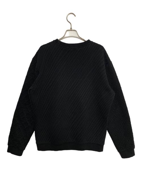LOUIS VUITTON（ルイ ヴィトン）LOUIS VUITTON (ルイ ヴィトン) モノグラム ジャガード クルーネックスウェット ブラック サイズ:Lの古着・服飾アイテム