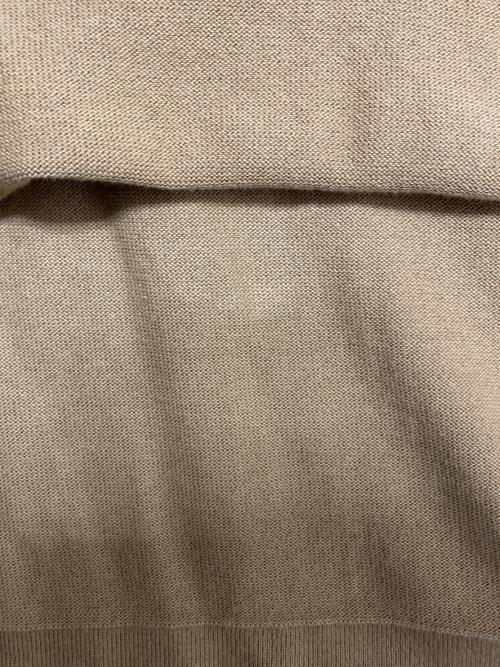 LOUIS VUITTON（ルイ ヴィトン）LOUIS VUITTON (ルイ ヴィトン) スリーブモノグラム コットンニットTシャツ ブラウン サイズ:Mの古着・服飾アイテム