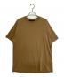 LOUIS VUITTON（ルイ ヴィトン）の古着「スリーブモノグラム コットンニットTシャツ」｜ブラウン