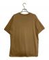 LOUIS VUITTON (ルイ ヴィトン) スリーブモノグラム コットンニットTシャツ ブラウン サイズ:M：80000円