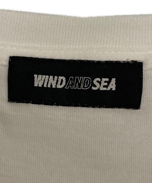 WIND AND SEA（ウィンダンシー）WIND AND SEA (ウィンダンシー) 半袖カットソー ホワイト サイズ:Mの古着・服飾アイテム