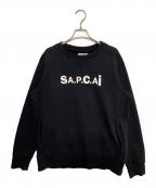 sacai×A.P.C.サカイ×アーペーセー）の古着「Tani Sweatshirt」｜ブラック