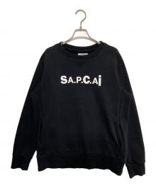 sacai×A.P.C.（サカイ×アーペーセー）の古着「Tani Sweatshirt」｜ブラック