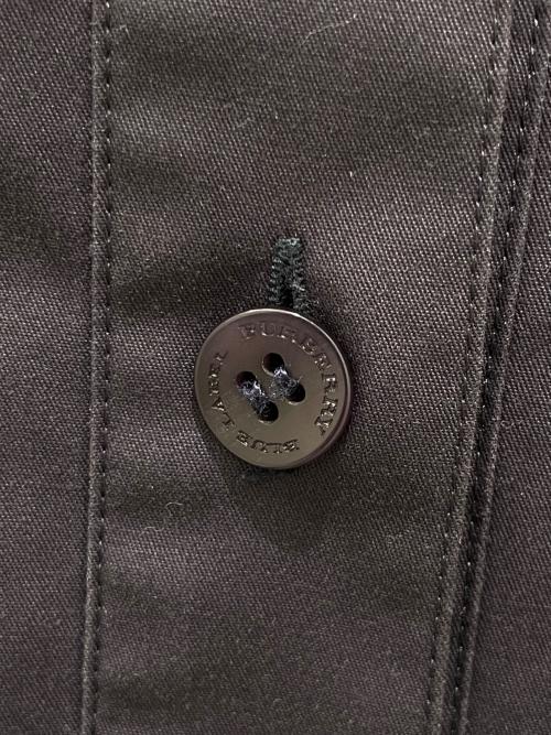 BURBERRY BLUE LABEL（バーバリー ブルー レーベル）BURBERRY BLUE LABEL (バーバリー ブルー レーベル) 半袖シャツワンピース ネイビー サイズ:38の古着・服飾アイテム