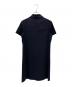 BURBERRY BLUE LABEL (バーバリー ブルー レーベル) 半袖シャツワンピース ネイビー サイズ:38：7000円