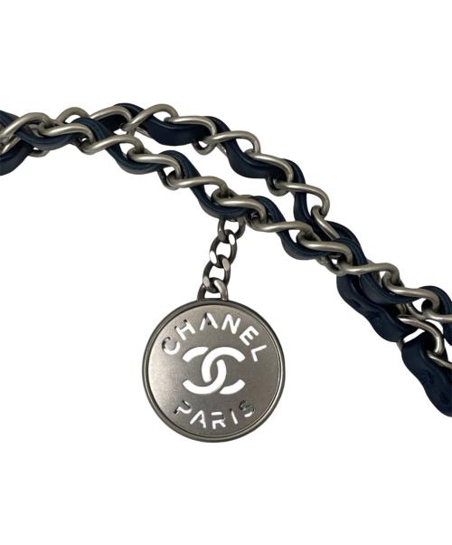 CHANEL（シャネル）CHANEL (シャネル) CHANEL 22 デニム ハンドバッグ インディゴの古着・服飾アイテム