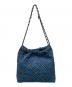 CHANEL (シャネル) CHANEL 22 デニム ハンドバッグ インディゴ：650000円