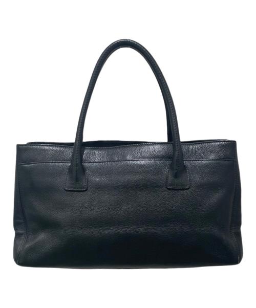 CHANEL（シャネル）CHANEL (シャネル) 2.55 エグゼクティブトートバッグ ブラックの古着・服飾アイテム