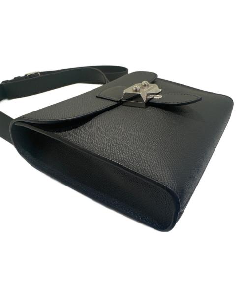 HERMES（エルメス）HERMES (エルメス) サックアデペッシュ21/ヴォーエプソン/W刻印/シルバー金具 ノワールの古着・服飾アイテム