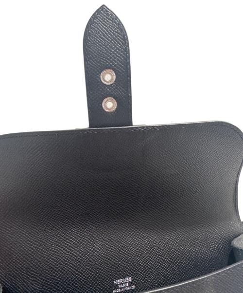 HERMES（エルメス）HERMES (エルメス) サックアデペッシュ21/ヴォーエプソン/W刻印/シルバー金具 ノワールの古着・服飾アイテム