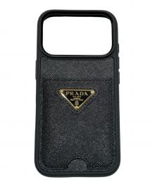 PRADA（プラダ）の古着「サフィアーノレザー iPhone 17 Pro用ケース」