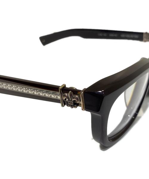 CHROME HEARTS（クロムハーツ）CHROME HEARTS (クロムハーツ) SEE YOU IN TEA BS Flare Sunglasses/SEE YOU IN TEA BSフレア 伊達眼鏡 ブラウン サイズ:53▢20-143の古着・服飾アイテム