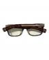 CHROME HEARTS (クロムハーツ) SEE YOU IN TEA BS Flare Sunglasses/SEE YOU IN TEA BSフレア 伊達眼鏡 ブラウン サイズ:53▢20-143：140000円
