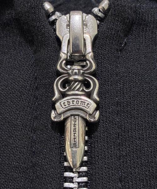 CHROME HEARTS（クロムハーツ）CHROME HEARTS (クロムハーツ) Horseshoe Zip Hoodie/ホースシュージップパーカー ブラック サイズ:Sの古着・服飾アイテム