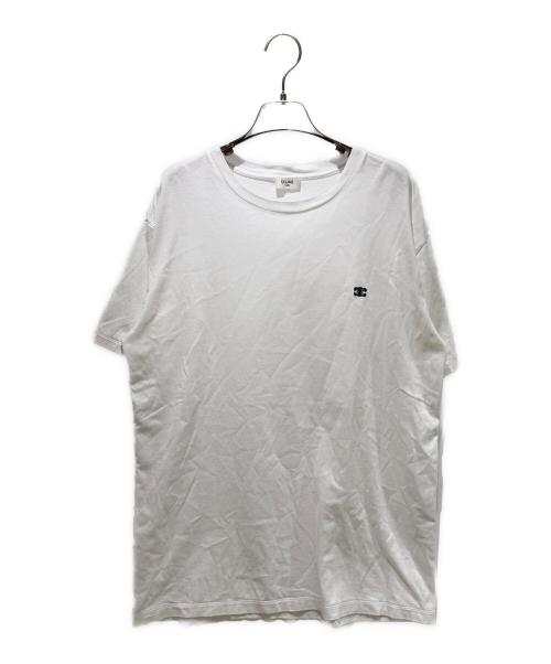 CELINE（セリーヌ）CELINE (セリーヌ) Triomphe Loose T-Shirt/トリオンフ ルーズ Tシャツ/2X04I671Q.01OB ホワイト サイズ:Sの古着・服飾アイテム