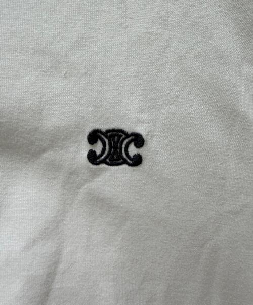 CELINE（セリーヌ）CELINE (セリーヌ) Triomphe Loose T-Shirt/トリオンフ ルーズ Tシャツ/2X04I671Q.01OB ホワイト サイズ:Sの古着・服飾アイテム