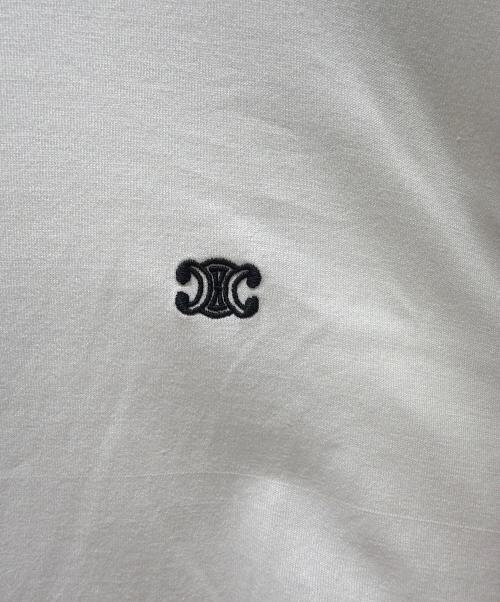 CELINE（セリーヌ）CELINE (セリーヌ) Triomphe Loose T-Shirt/トリオンフ ルーズ Tシャツ/2X04I671Q.01OB ホワイト サイズ:Sの古着・服飾アイテム