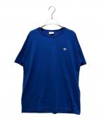 CELINEセリーヌ）の古着「Triomphe Loose T-Shirt/トリオンフ ルーズ Tシャツ/2X04I671Q.GCP3」｜ブルー