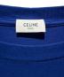 中古・古着 CELINE (セリーヌ) Triomphe Loose T-Shirt/トリオンフ ルーズ Tシャツ/2X04I671Q.GCP3 ブルー サイズ:S：50000円