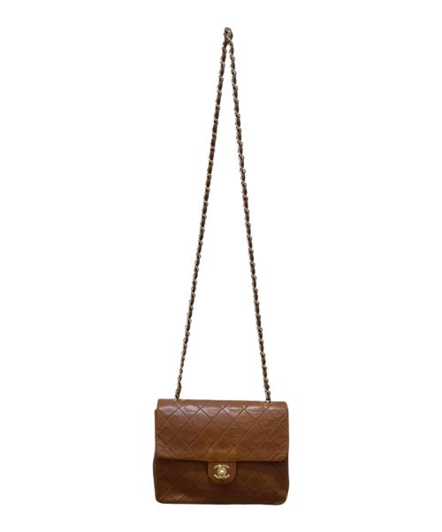 CHANEL（シャネル）CHANEL (シャネル) マトラッセ 20 チェーンショルダーバッグ ブラウン サイズ:20の古着・服飾アイテム