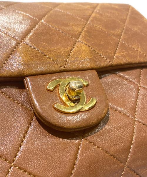 CHANEL（シャネル）CHANEL (シャネル) マトラッセ 20 チェーンショルダーバッグ ブラウン サイズ:20の古着・服飾アイテム