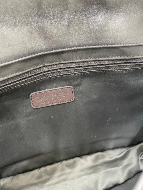 CHANEL（シャネル）CHANEL (シャネル) アイスキューブチェーンショルダーバッグ シルバーの古着・服飾アイテム