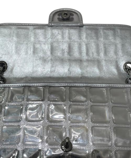 CHANEL（シャネル）CHANEL (シャネル) アイスキューブチェーンショルダーバッグ シルバーの古着・服飾アイテム