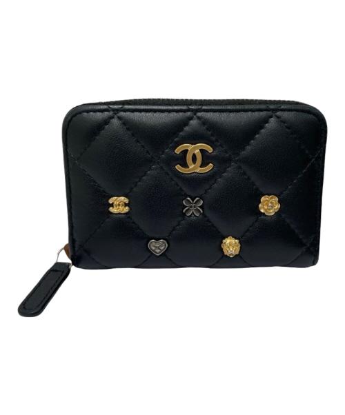 CHANEL（シャネル）CHANEL (シャネル) ココマーク コインパース ブラックの古着・服飾アイテム