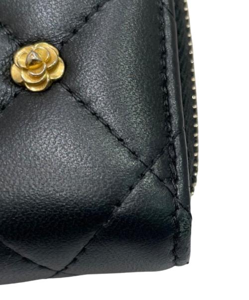 CHANEL（シャネル）CHANEL (シャネル) ココマーク コインパース ブラックの古着・服飾アイテム
