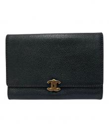 CHANEL（シャネル）の古着「コンパクトウォレット」｜ブラック