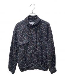 Christian Dior Sports（クリスチャン ディオールスポーツ）の古着「総柄ジップアップジャケット」｜ネイビー