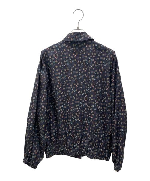 Christian Dior Sports（クリスチャン ディオールスポーツ）Christian Dior Sports (クリスチャン ディオールスポーツ) 総柄ジップアップジャケット ネイビー サイズ:Mの古着・服飾アイテム