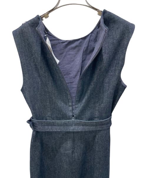 'S Max Mara（エスマックスマーラ）'S Max Mara (エスマックスマーラ) ノースリーブワンピース インディゴ サイズ:42の古着・服飾アイテム