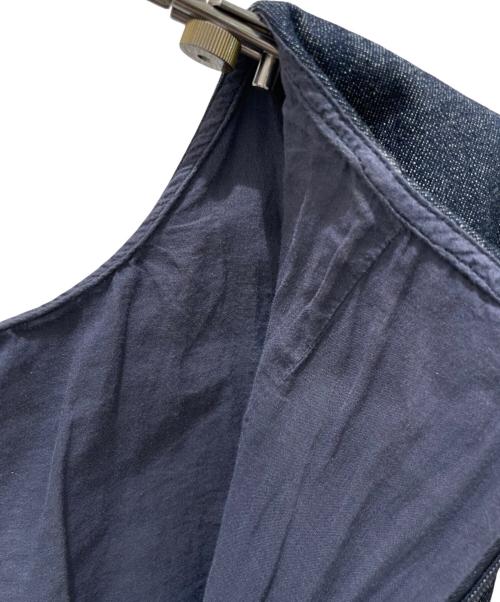 'S Max Mara（エスマックスマーラ）'S Max Mara (エスマックスマーラ) ノースリーブワンピース インディゴ サイズ:42の古着・服飾アイテム