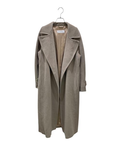 MaxMara（マックスマーラ）MaxMara (マックスマーラ) ロングコート ベージュ サイズ:40の古着・服飾アイテム